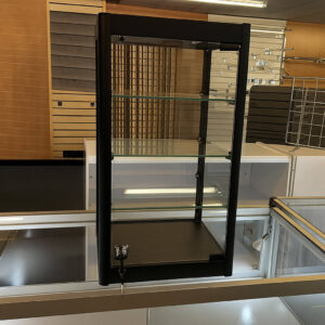 Countertop Glass Showcase Black (Large)
