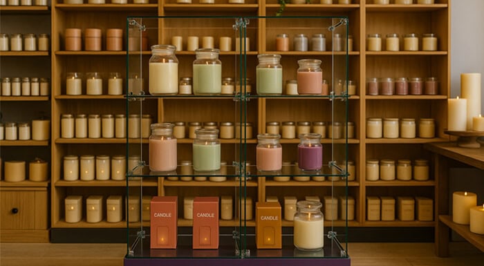 Glass Cube Displays