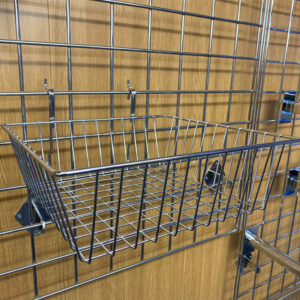 Small Gridwall Hanging Basket for Shop Fitting