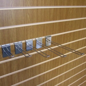 Slatwall Euro Hooks Shop Fitting (Assorted Sizes) - Uni-Shop Slatwall Euro Hooks Shop Fitting (Assorted Sizes)