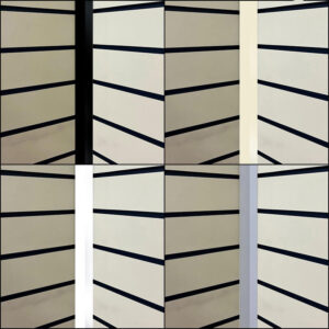 Slatwall Internal or External Corner Trim