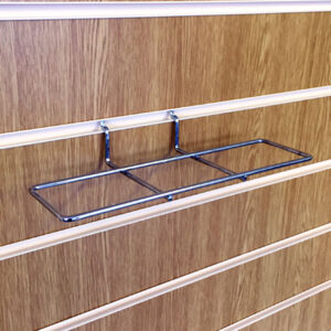 Slatwall Shoe Shelf Shop Fitting - Uni-Shop Slatwall Shoe Shelf Shop Fitting